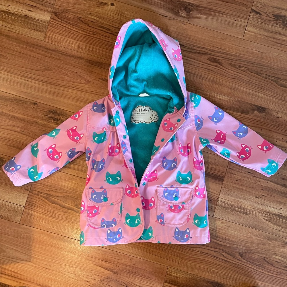 Hatley Girls Raincoat (size 4T)